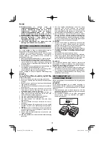 Preview for 142 page of HIKOKI NT 1850DA Handling Instructions Manual