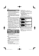 Preview for 146 page of HIKOKI NT 1850DA Handling Instructions Manual