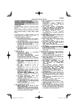 Preview for 153 page of HIKOKI NT 1850DA Handling Instructions Manual