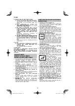 Preview for 154 page of HIKOKI NT 1850DA Handling Instructions Manual