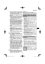 Preview for 167 page of HIKOKI NT 1850DA Handling Instructions Manual