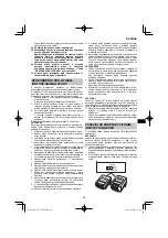 Preview for 215 page of HIKOKI NT 1850DA Handling Instructions Manual