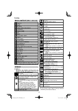 Preview for 216 page of HIKOKI NT 1850DA Handling Instructions Manual