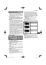 Preview for 219 page of HIKOKI NT 1850DA Handling Instructions Manual