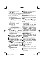 Preview for 222 page of HIKOKI NT 1850DA Handling Instructions Manual