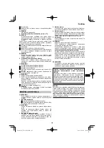 Preview for 223 page of HIKOKI NT 1850DA Handling Instructions Manual