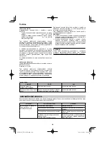 Preview for 224 page of HIKOKI NT 1850DA Handling Instructions Manual