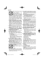 Preview for 242 page of HIKOKI NT 1850DA Handling Instructions Manual