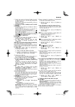 Preview for 249 page of HIKOKI NT 1850DA Handling Instructions Manual