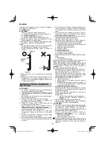 Preview for 250 page of HIKOKI NT 1850DA Handling Instructions Manual