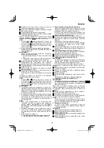 Preview for 251 page of HIKOKI NT 1850DA Handling Instructions Manual