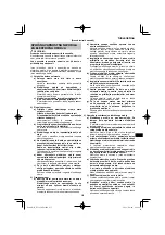 Preview for 255 page of HIKOKI NT 1850DA Handling Instructions Manual