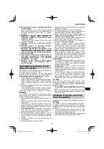 Preview for 271 page of HIKOKI NT 1850DA Handling Instructions Manual