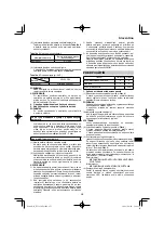 Preview for 275 page of HIKOKI NT 1850DA Handling Instructions Manual