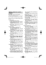 Preview for 2 page of HIKOKI NT 1850DE Handling Instructions Manual