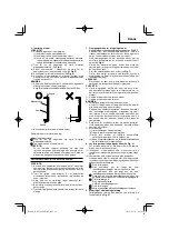 Предварительный просмотр 17 страницы HIKOKI NT 50AE2 (T) Handling Instructions Manual