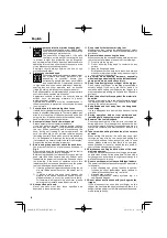 Предварительный просмотр 32 страницы HIKOKI NT 50AE2 (T) Handling Instructions Manual