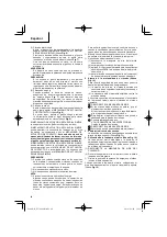 Preview for 46 page of HIKOKI NT 50AE2 Handling Instructions Manual