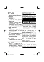 Preview for 54 page of HIKOKI NT 50AE2 Handling Instructions Manual