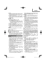 Предварительный просмотр 17 страницы HIKOKI NT 65MA4 Handling Instructions Manual