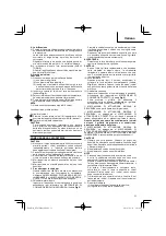 Предварительный просмотр 31 страницы HIKOKI NT 65MA4 Handling Instructions Manual