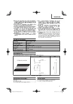 Предварительный просмотр 37 страницы HIKOKI NT 65MA4 Handling Instructions Manual