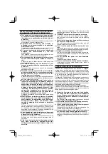 Предварительный просмотр 4 страницы HIKOKI PDA-125M Handling Instructions Manual