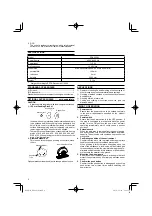 Предварительный просмотр 6 страницы HIKOKI PDA-125M Handling Instructions Manual