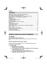 Предварительный просмотр 2 страницы HIKOKI R 12DA Handling Instructions Manual