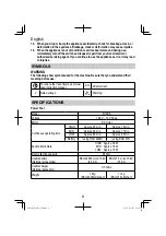 Предварительный просмотр 8 страницы HIKOKI R 12DA Handling Instructions Manual