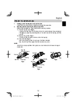 Предварительный просмотр 13 страницы HIKOKI R 12DA Handling Instructions Manual