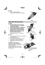 Предварительный просмотр 18 страницы HIKOKI R 12DA Handling Instructions Manual