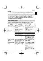 Предварительный просмотр 21 страницы HIKOKI R 12DA Handling Instructions Manual