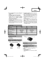 Preview for 7 page of HIKOKI R 14DSL Handling Instructions Manual