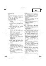 Preview for 15 page of HIKOKI R 14DSL Handling Instructions Manual