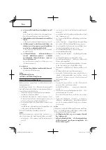 Preview for 24 page of HIKOKI R 14DSL Handling Instructions Manual