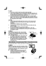 Preview for 6 page of HIKOKI R 18DA Handling Instructions Manual