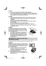 Preview for 6 page of HIKOKI R 18DSAL Handling Instructions Manual