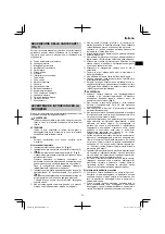 Предварительный просмотр 31 страницы HIKOKI RB 27EAP Handling Instructions Manual