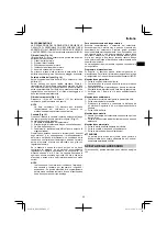 Предварительный просмотр 35 страницы HIKOKI RB 27EAP Handling Instructions Manual