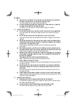 Предварительный просмотр 24 страницы HIKOKI RB18DC Handling Instructions Manual