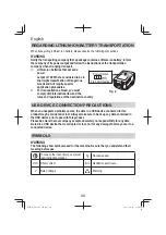 Предварительный просмотр 30 страницы HIKOKI RB18DC Handling Instructions Manual