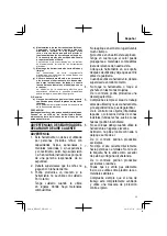 Preview for 33 page of HIKOKI RH 600T Handling Instructions Manual