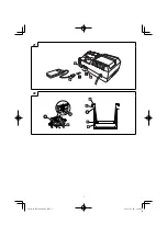 Preview for 7 page of HIKOKI RP 3608DA Handling Instructions Manual