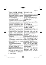 Preview for 19 page of HIKOKI RP 3608DA Handling Instructions Manual