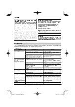 Preview for 38 page of HIKOKI RP 3608DA Handling Instructions Manual