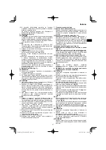 Preview for 47 page of HIKOKI RP 3608DA Handling Instructions Manual