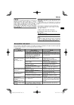 Preview for 49 page of HIKOKI RP 3608DA Handling Instructions Manual