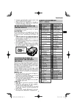 Preview for 53 page of HIKOKI RP 3608DA Handling Instructions Manual