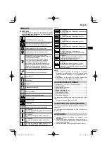 Preview for 65 page of HIKOKI RP 3608DA Handling Instructions Manual